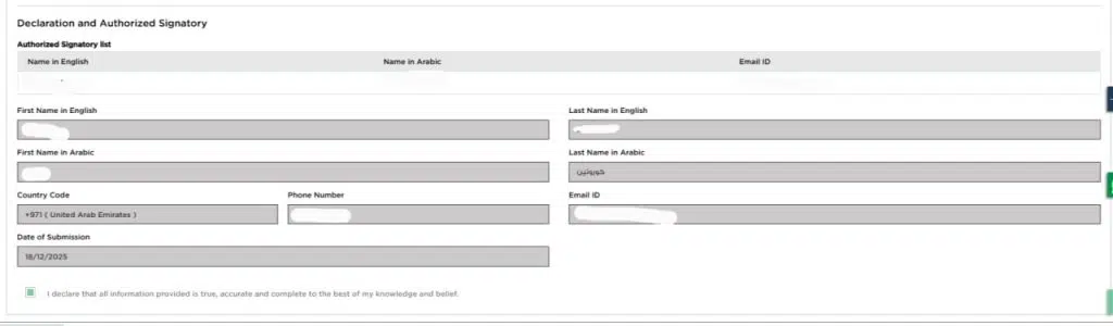 VAT Return Filing: Authorized Signatory