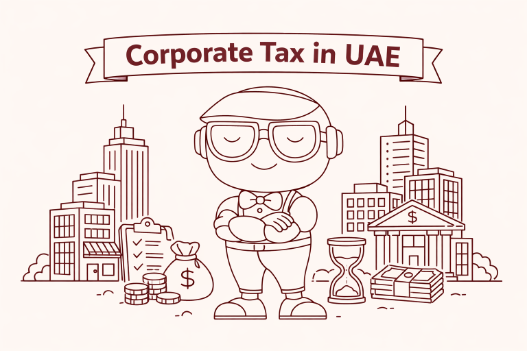 ضريبة الشركات في الإمارات 2026: الدليل الشامل | خدمات متخصصة عبر skrooge.ai