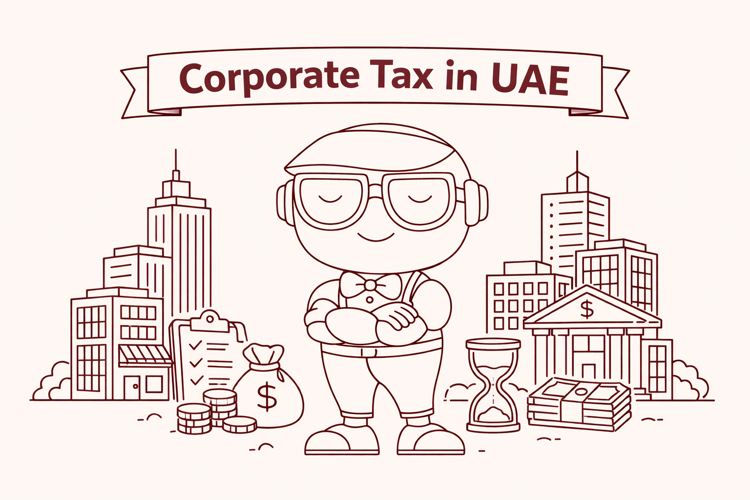 ضريبة الشركات في الإمارات 2026: الدليل الشامل | خدمات متخصصة عبر skrooge.ai