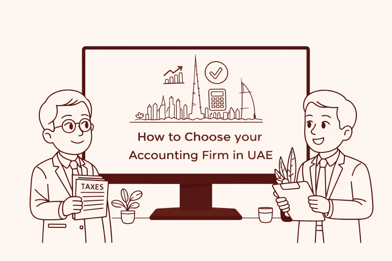 How to choose your accounting firm in UAE: Tax, Audit and Bookkeeping services in Dubai
